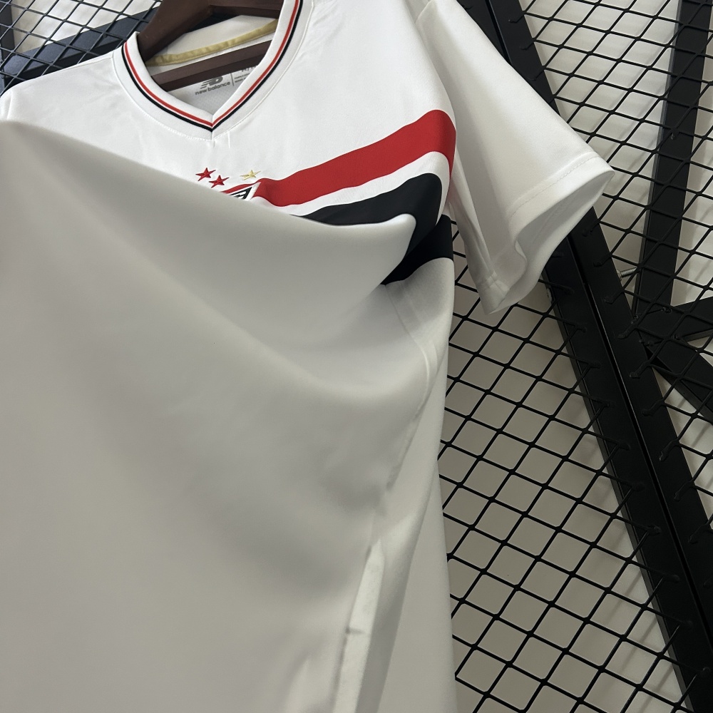 Sao Paulo FC Soccer Jersey Home Custom Shirt 2025 - Without Sponsor