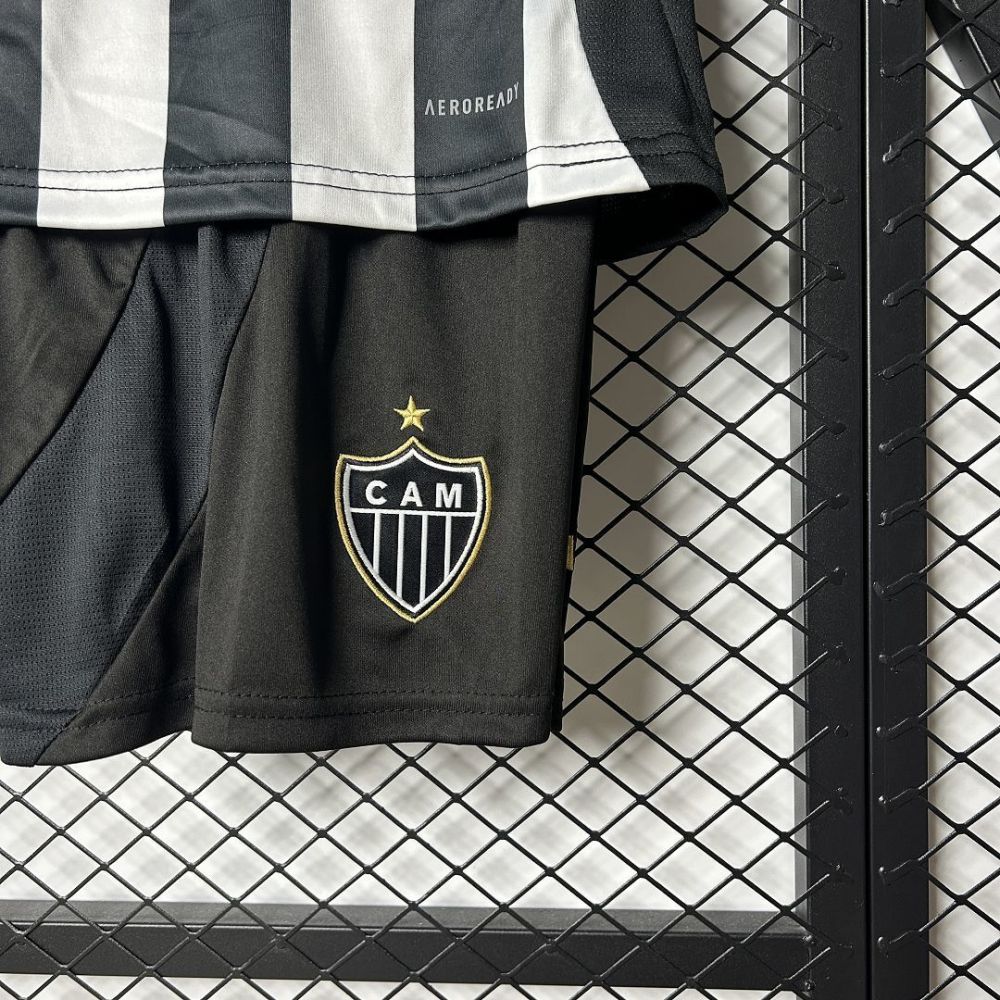 Atlético Mineiro Soccer Jersey Home Kids Kit Jersey+Shorts 2025