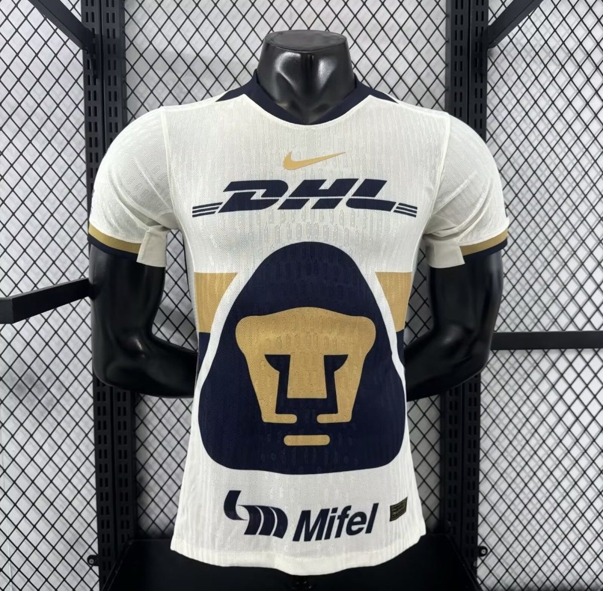 Pumas UNAM Authentic Soccer Jersey Home Shirt 2025-26 in White
