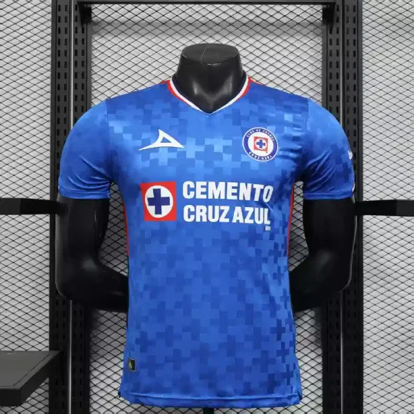 Cruz Azul Authentic Soccer Jersey Home Shirt 2025/26 in Blue