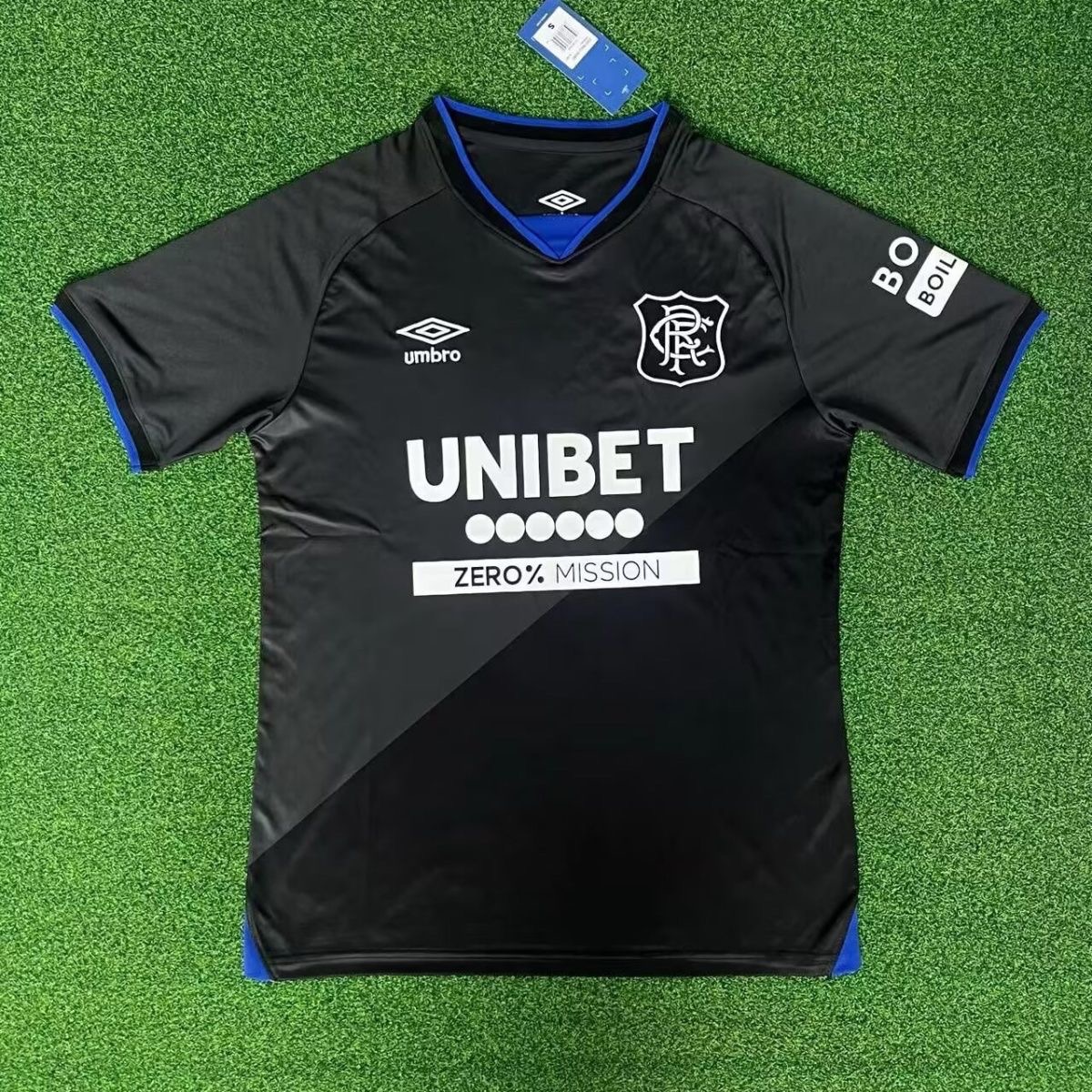Rangers FC Soccer Jersey Third Away Custom Shirt 2025/26 in Black