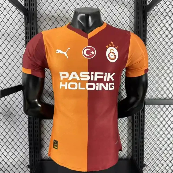 Galatasaray Authentic Home Football Jersey 2025/26 in Red&Yellow