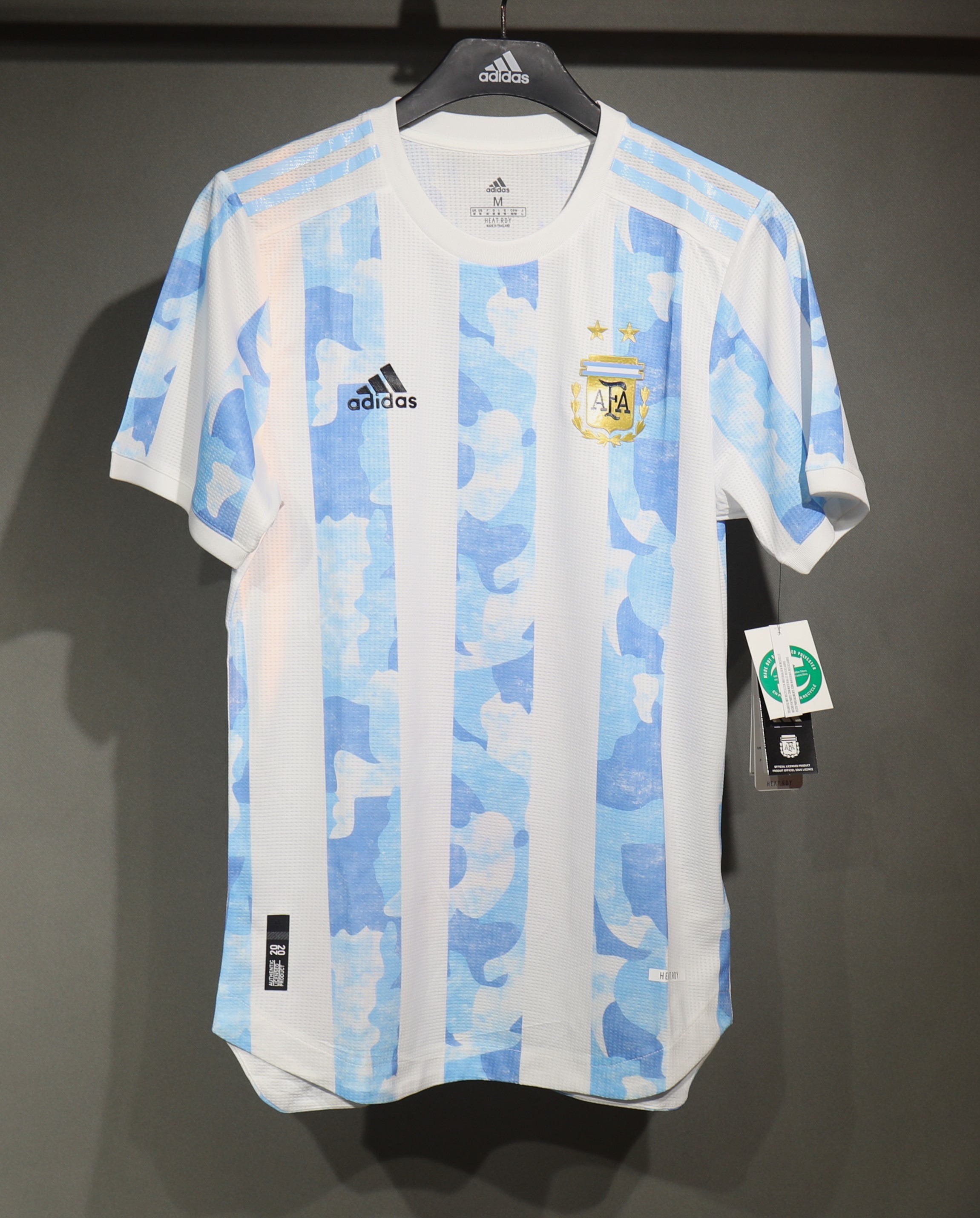 Argentina Retro Authentic Jersey Home Football Jersey 2021 in Model Year: 2021 Confederate: Conmebol Country: