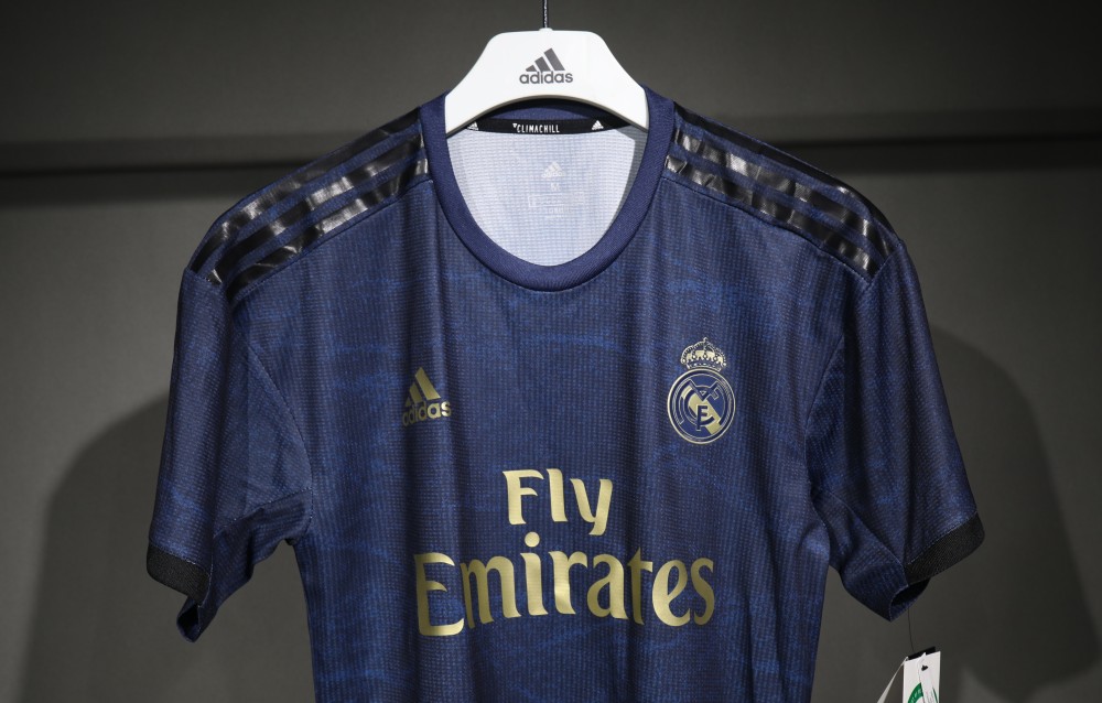 Real Madrid Authentic Retro Jersey Away Soccer Shirt 2019/20