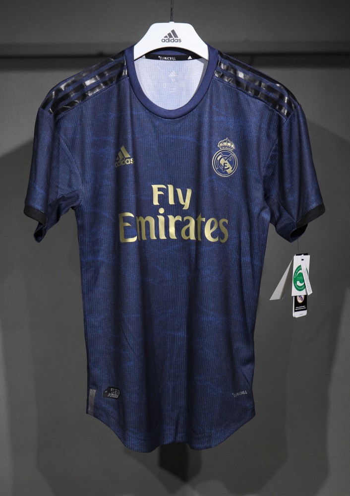 Real Madrid Authentic Retro Jersey Away Soccer Shirt 2019/20