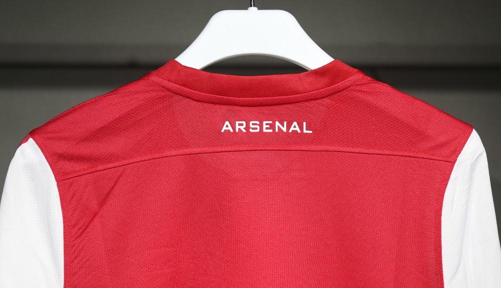 Arsenal Authentic Soccer Retro Jersey Home Long Sleeve Shirt 2011-12