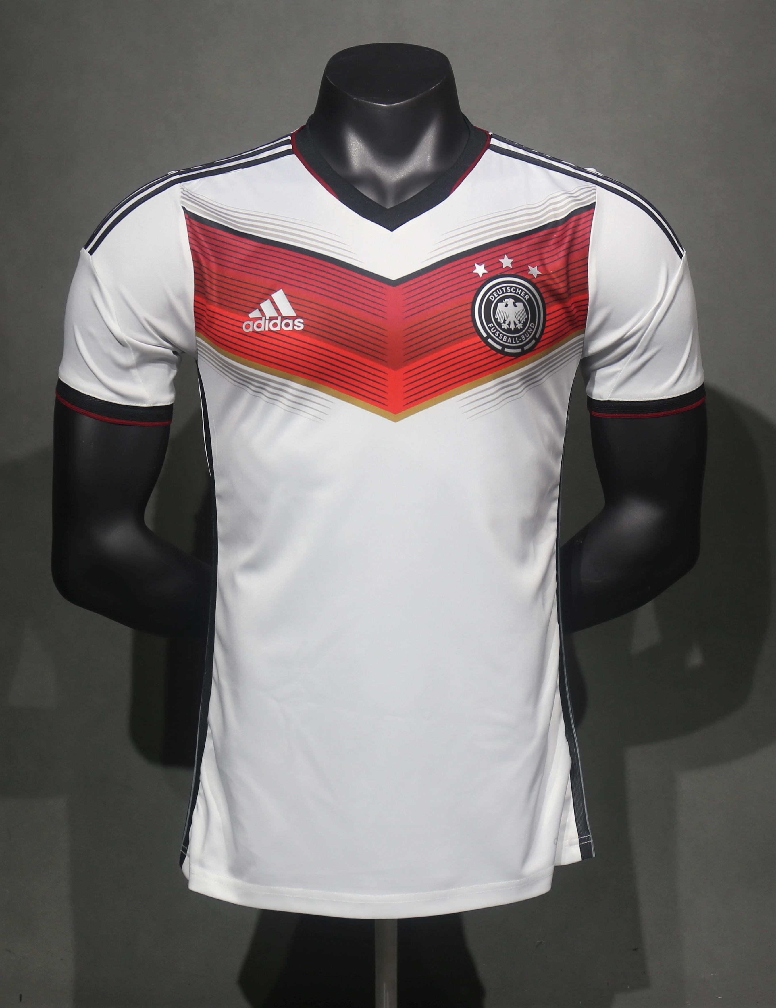 Germany Retro Authentic Soccer Jersey Home Shirt World Cup 2014 in Model Year: 2014 Confederate: UEFA Country: