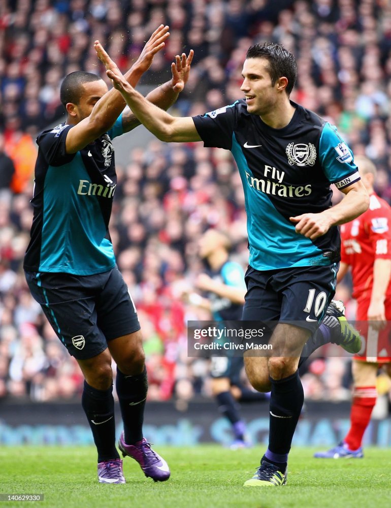Arsenal Authentic Soccer Retro Jersey Away Shirt 2011-12