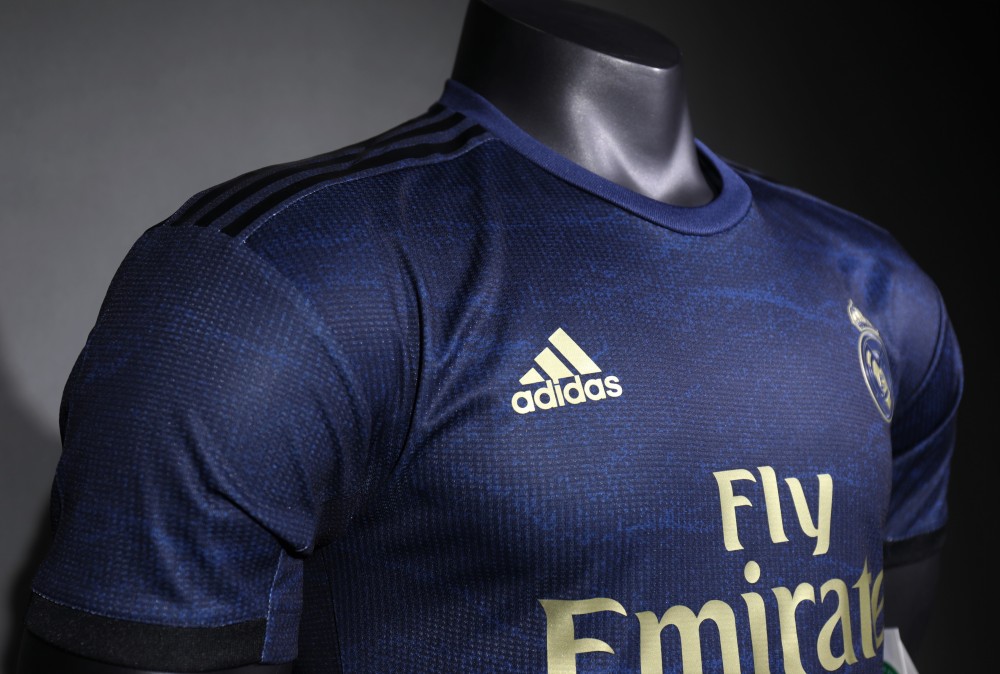 Real Madrid Authentic Retro Jersey Away Soccer Shirt 2019/20