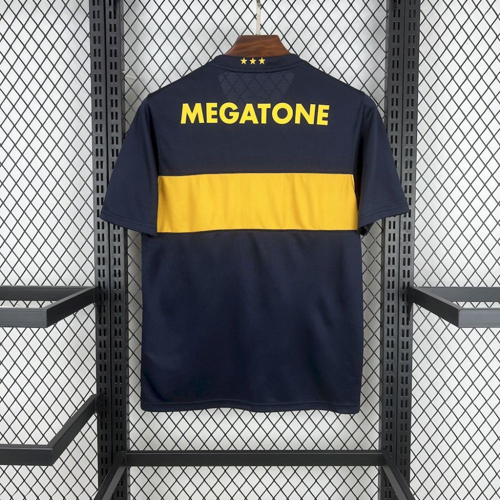 Boca Juniors Retro Soccer Jersey Home Custom Shirt 2007/08
