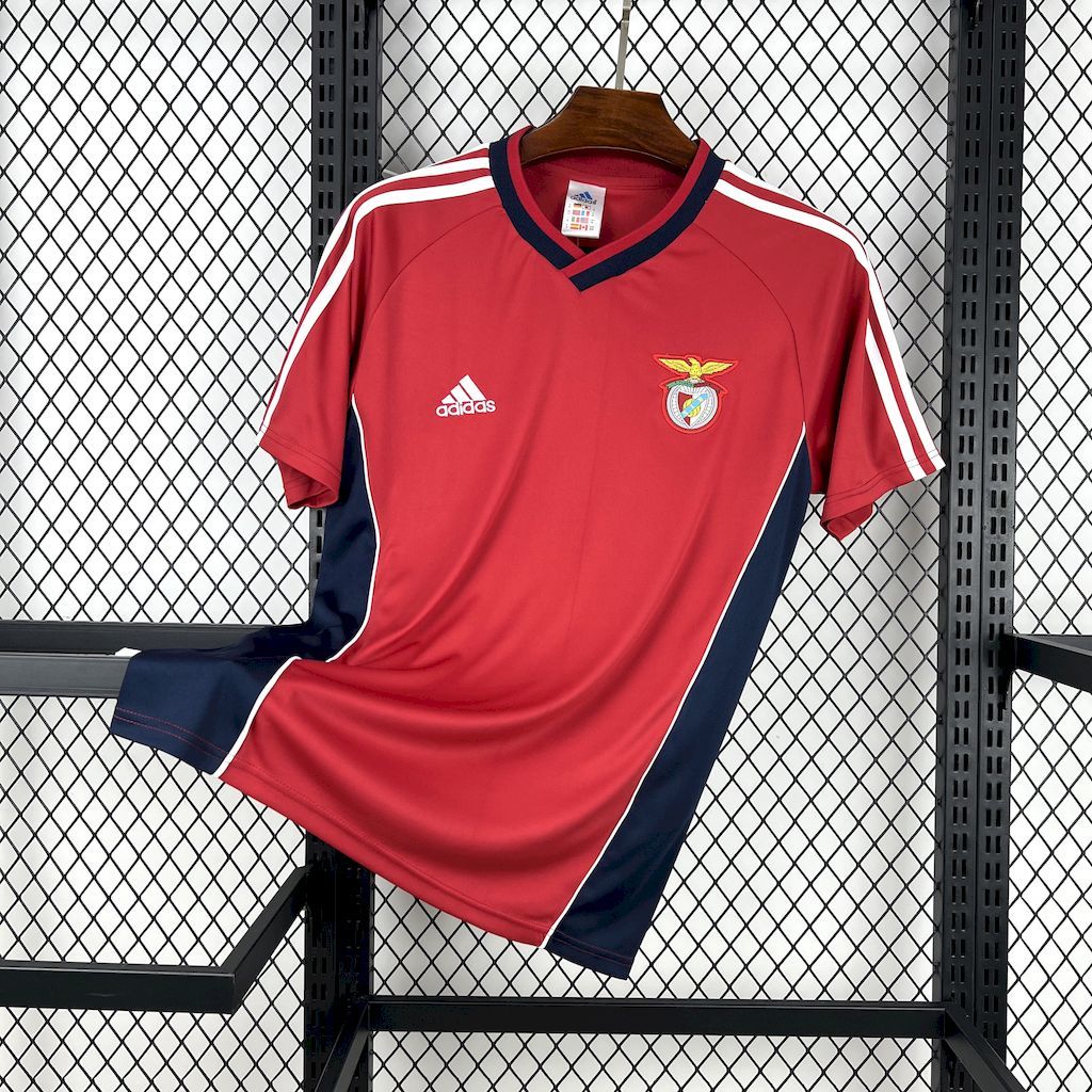 BENFICA Retro Soccer Jersey Home Custom Shirt 1999/00 in Red