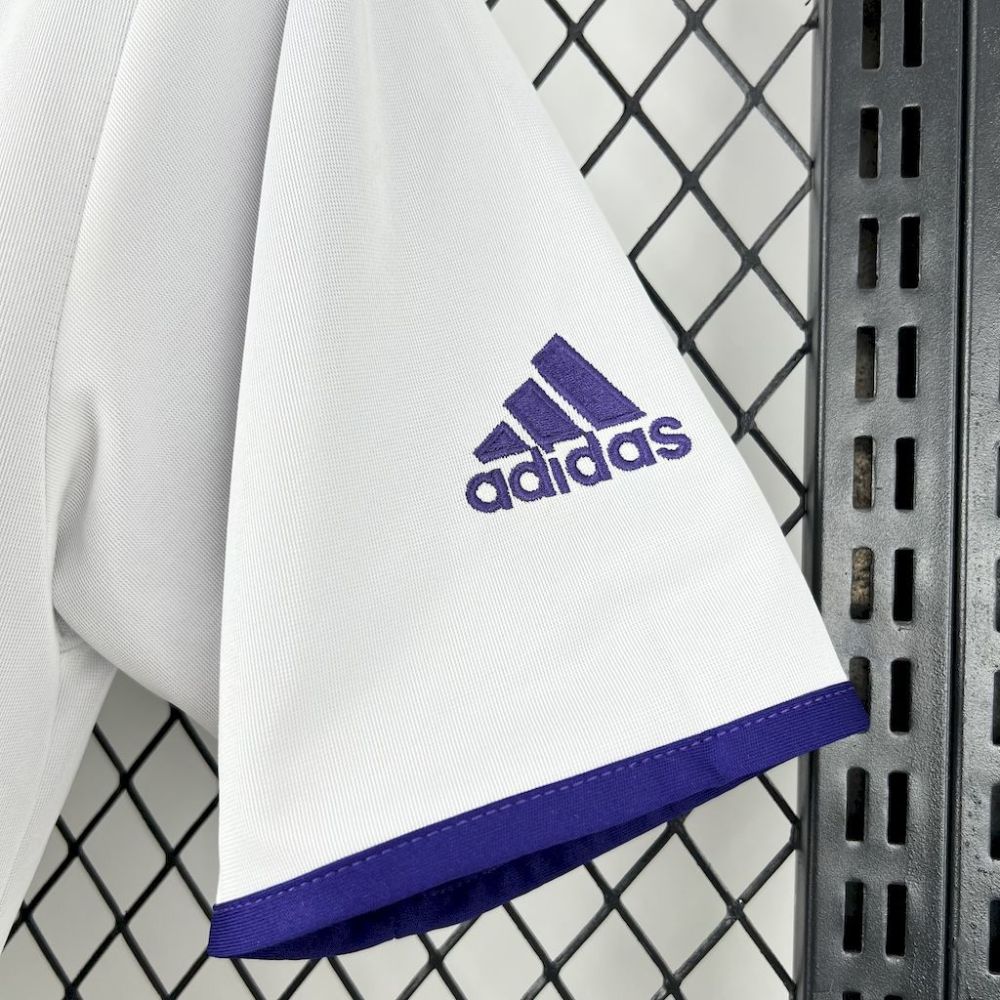 Real Madrid Retro Jersey Anniversary Double Sides Retro Custom Soccer Shirt 2002-03