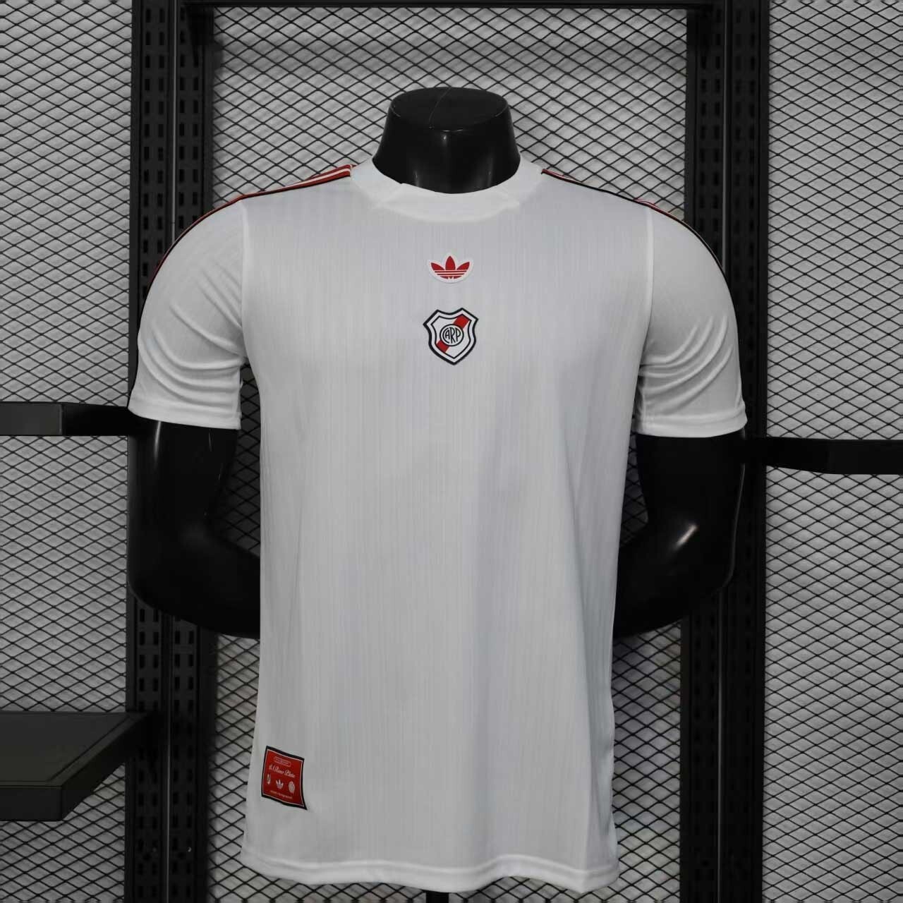 River Plate Authentic Soccer Jersey Terrace Icons Special Edition Shirt 2025/26 in White