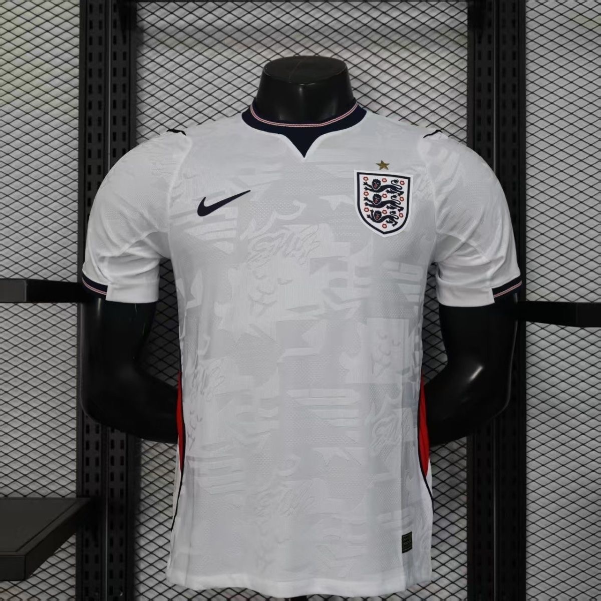 England Authentic Soccer Jersey Home Shirt 2026 World Cup Edition in White