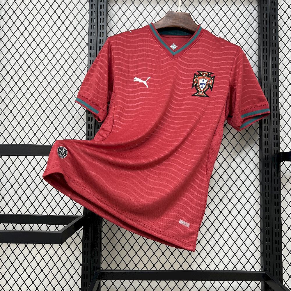 Portugal Soccer Jersey Home Custom Shirt 2026 World Cup Edition in Red