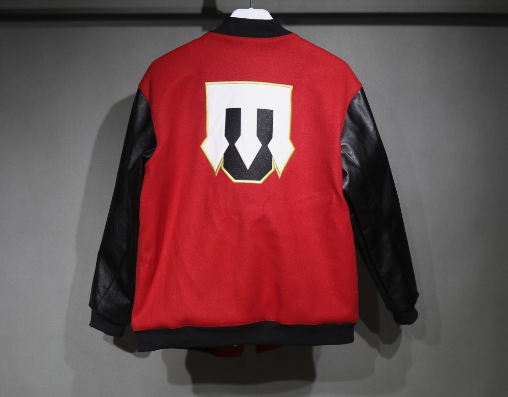 Manchester United Training Kit Baseball Jacket Red 2025/26