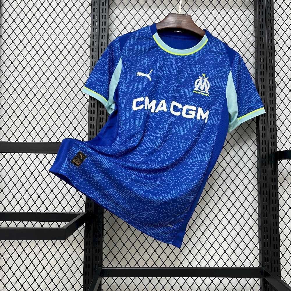 Marseille Soccer Jersey Third Away Custom Shirt 2025/26