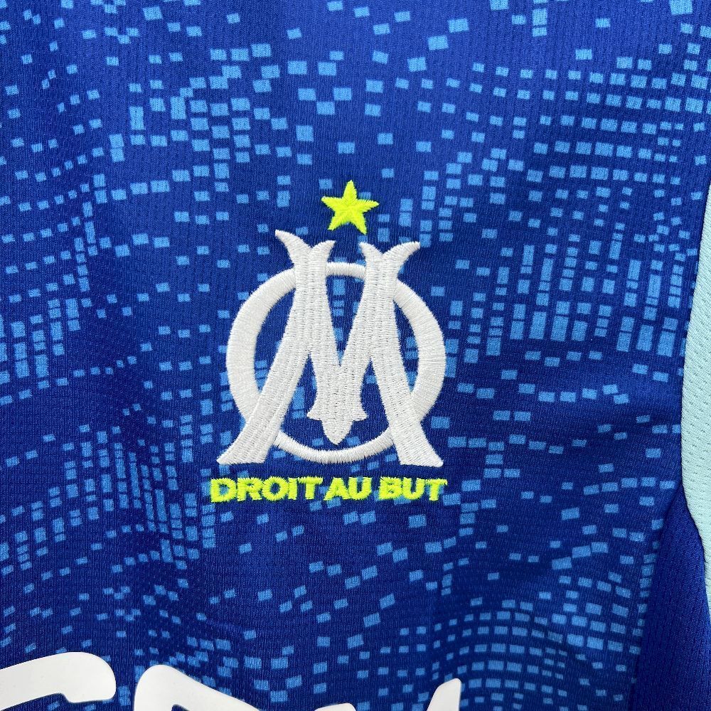 Marseille Soccer Jersey Third Away Custom Shirt 2025/26