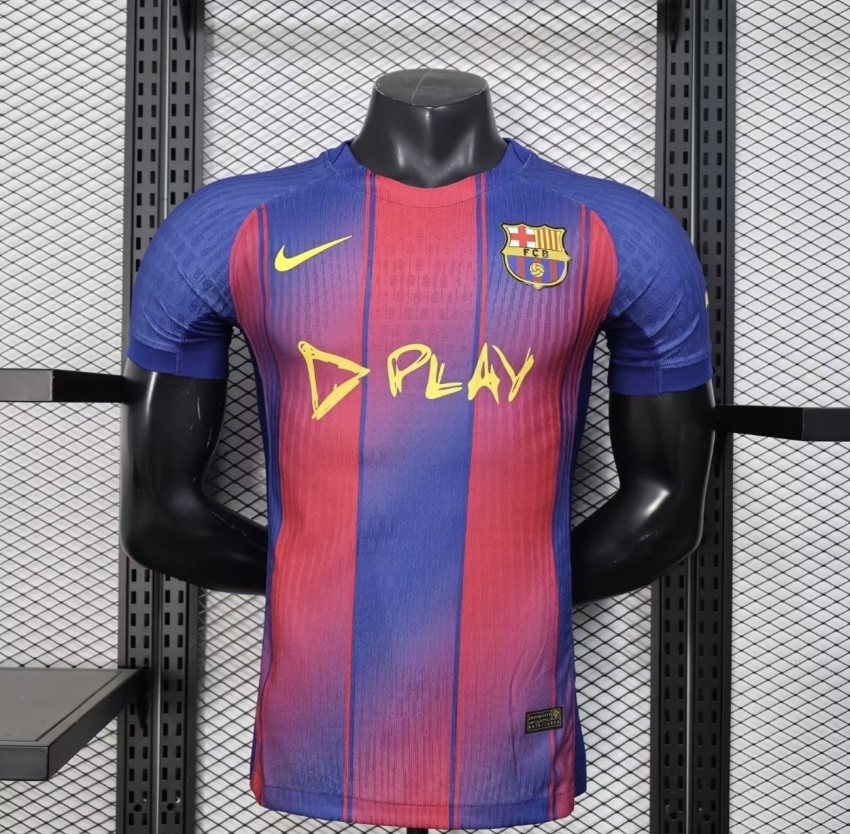 Authentic Soccer Jersey Barcelona Home Shirt 2025/26 in Red&Blue