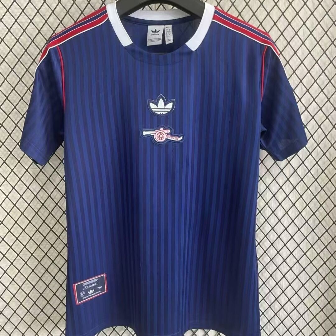 Arsenal Soccer Jersey Terrace Icons Special Edition Custom Shirt 2025/26 in Blue