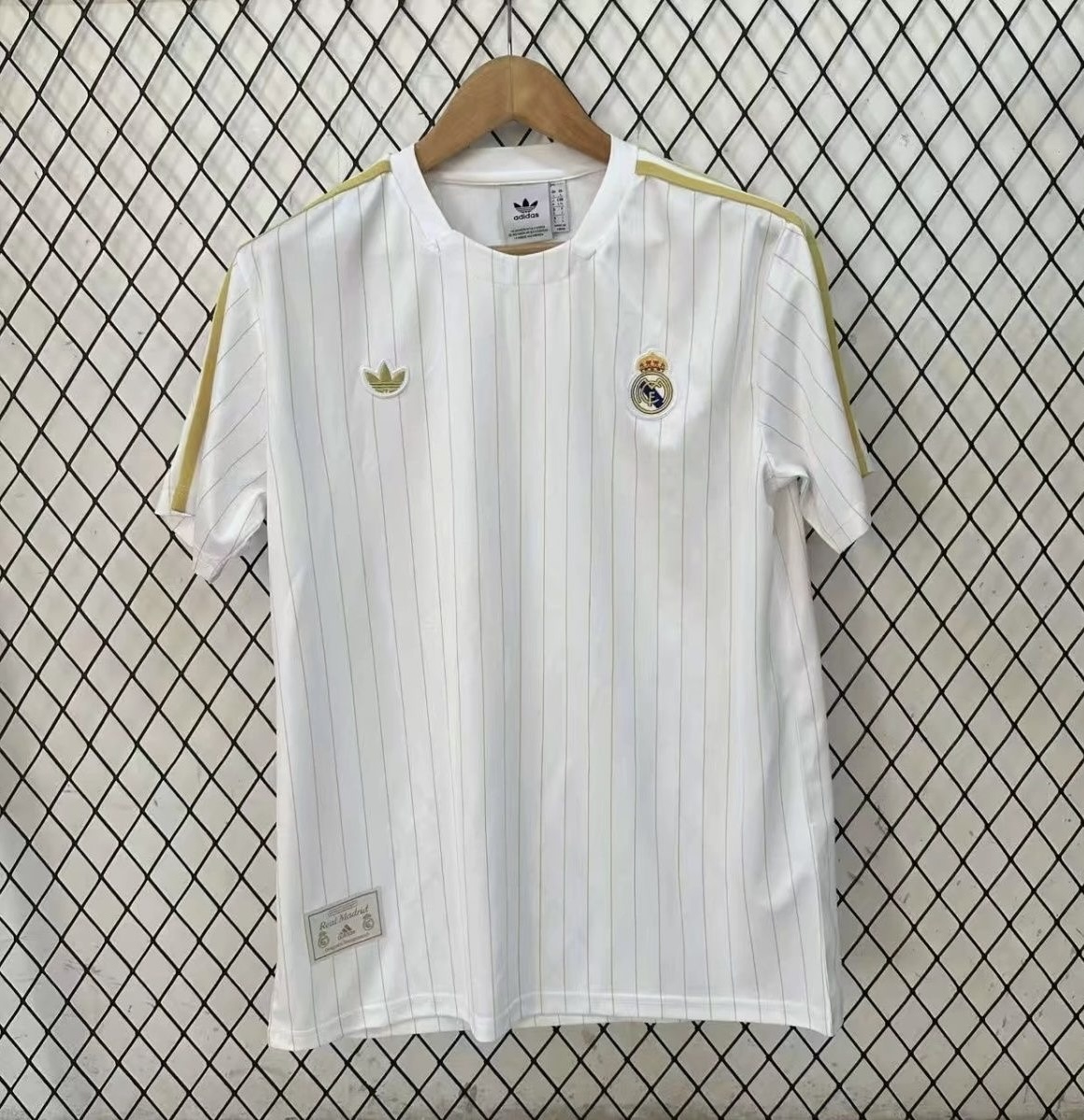 Real Madrid Football Jersey Terrace Icons Special Edition Custom Shirt 2025/26 in White