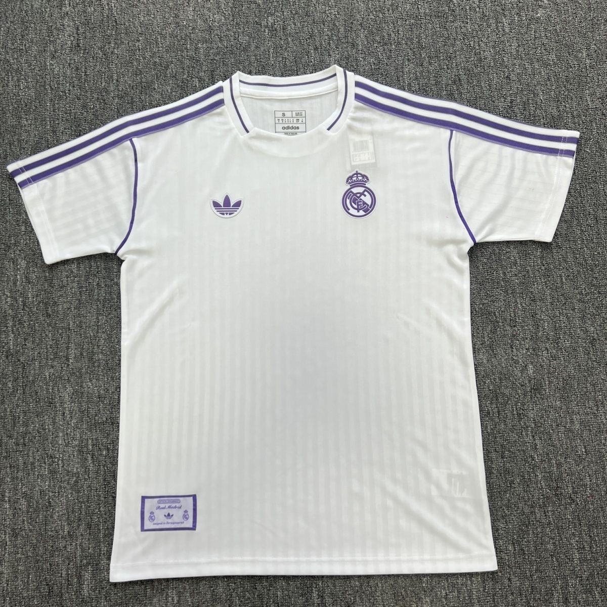 Real Madrid Football Jersey Terrace Icons Special Edition Custom Shirt 2025/26 in White