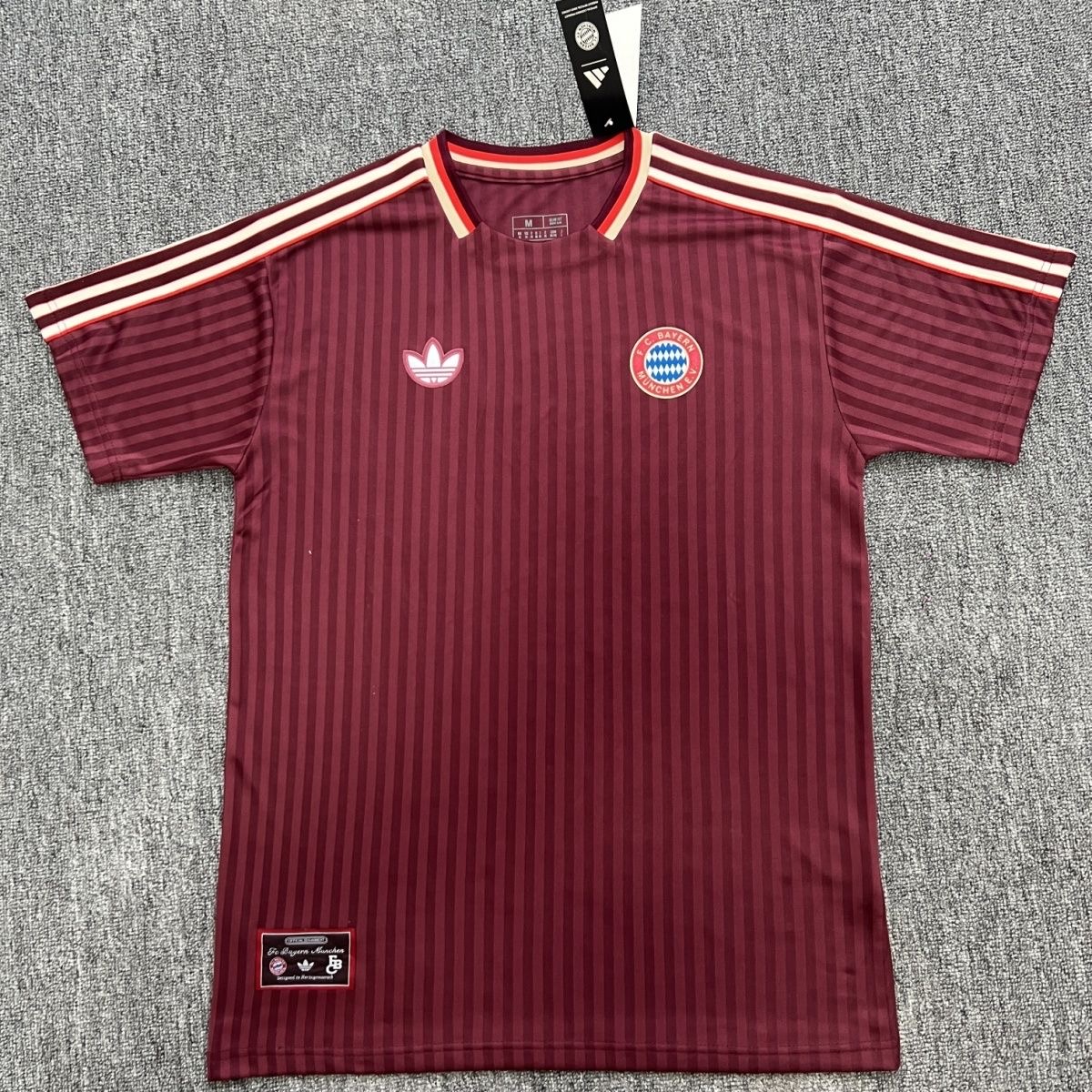 Bayern Munich Soccer Jersey Terrace Icons Special Edition Custom Shirt 2025/26 in Red