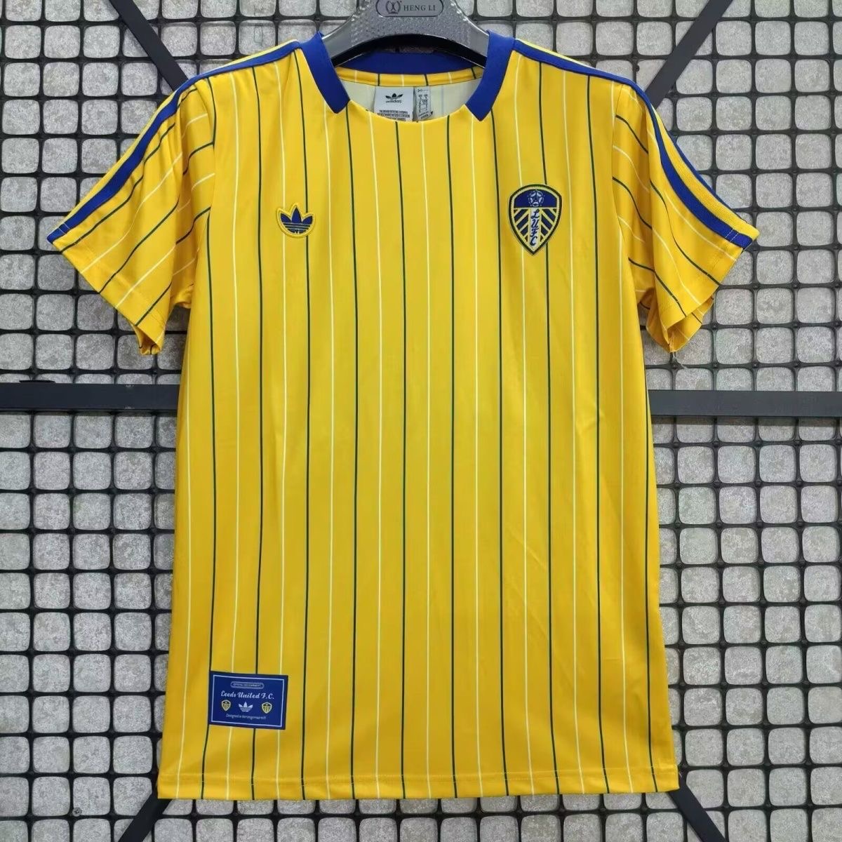 Leeds United Football Jersey Terrace Icons Special Edition Custom Shirt 2025/26 in Yellow
