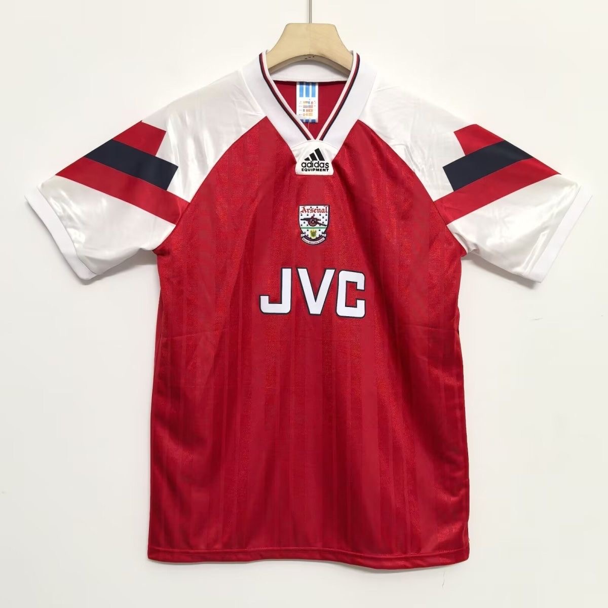 Arsenal Soccer Retro Jersey Home Custom Shirt 1992-94 in Red