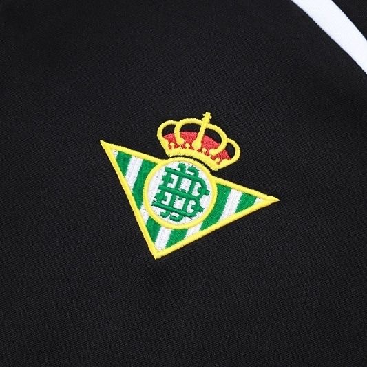 Real Betis Training Kit (Sweatshirt+Pants) Black 2025/26