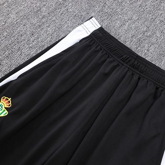 Real Betis Training Kit (Sweatshirt+Pants) Black 2025/26