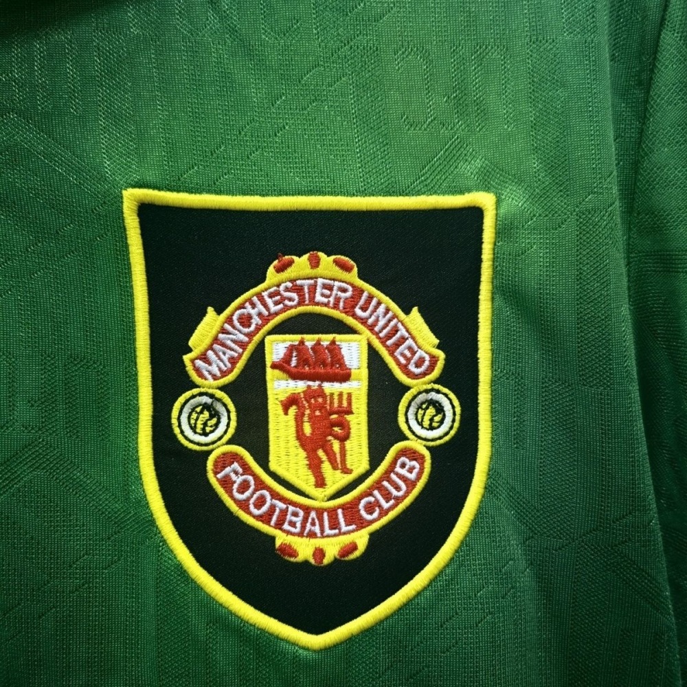 Manchester United Retro Football Jersey Away Long Sleeve Custom Shirt 1992/94
