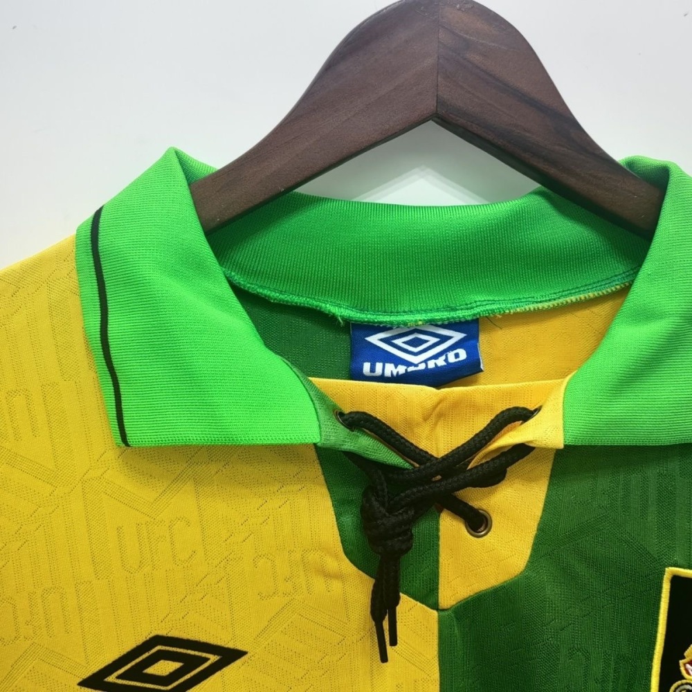 Manchester United Retro Football Jersey Away Long Sleeve Custom Shirt 1992/94
