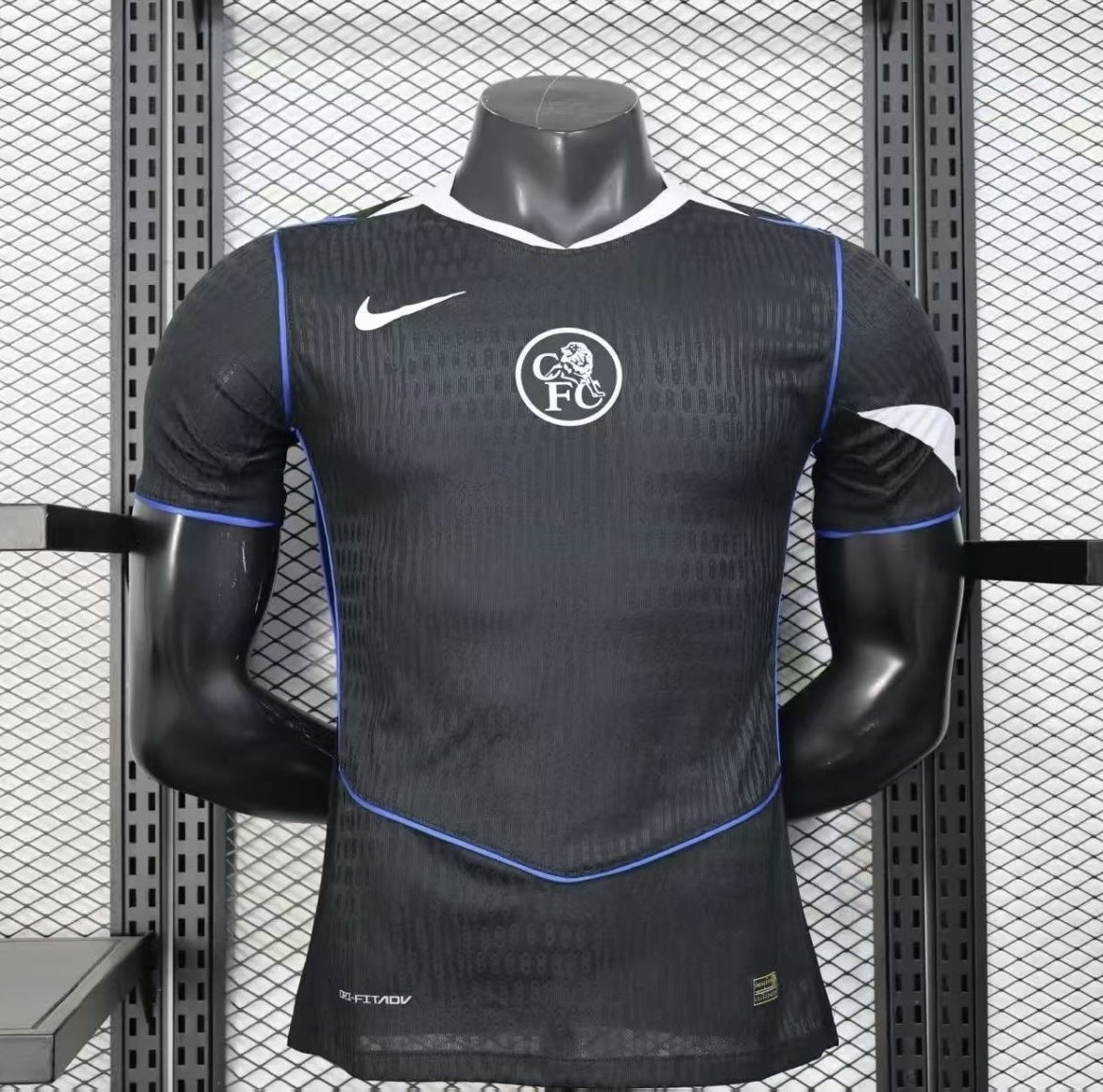 Chelsea Authentic Football Jersey Third Away Shirt 2025/26 in Black