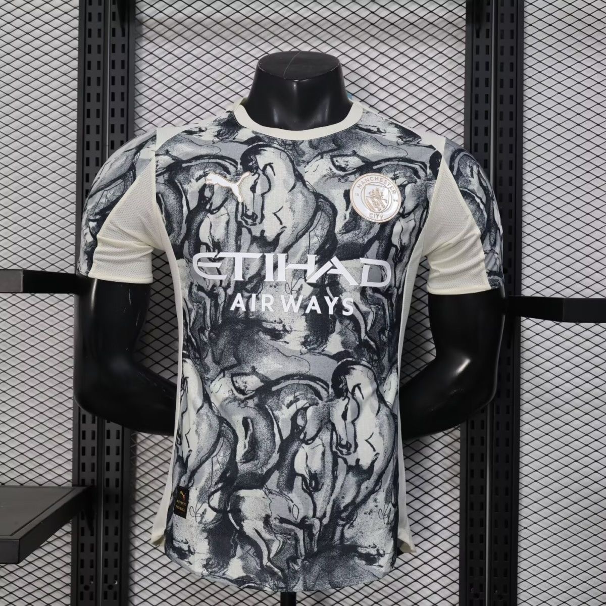 Manchester City Authentic Horse Year Special Edition Football Jersey Shirt 2025/26 in Model Year: 2025/26 Country and League: