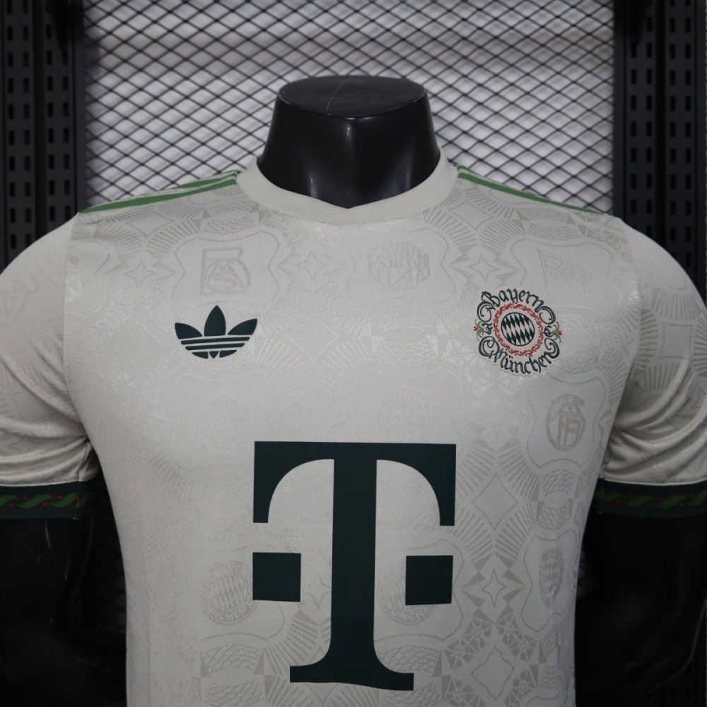 Authentic Bayern Munich Soccer Jersey Oktoberfest Special Edition Shirt 2025/26