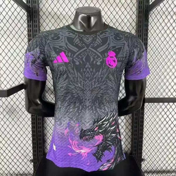 Real Madrid Authentic Soccer Jersey Dragon Special Edition Shirt 2025/26 in Model Year: 2025/26 Country and League: Spain-La