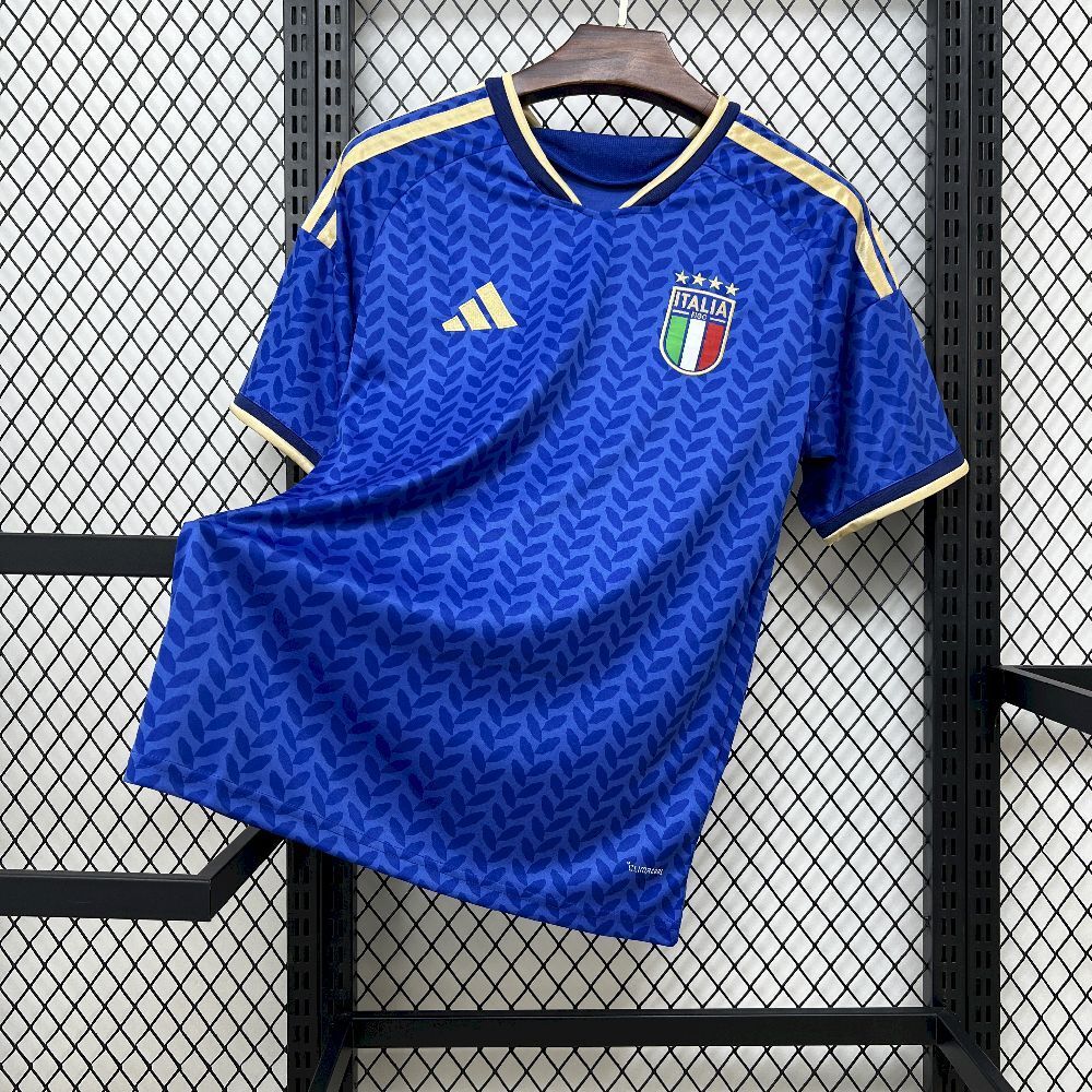 Italy Soccer Jersey Home Custom Shirt 2026 World Cup Edition in Blue