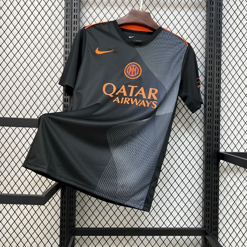 Inter Milan Soccer Jersey Training Custom Shirt 2025/26 in Model Year: 2025-2026 Country and League: Italy-Serie A