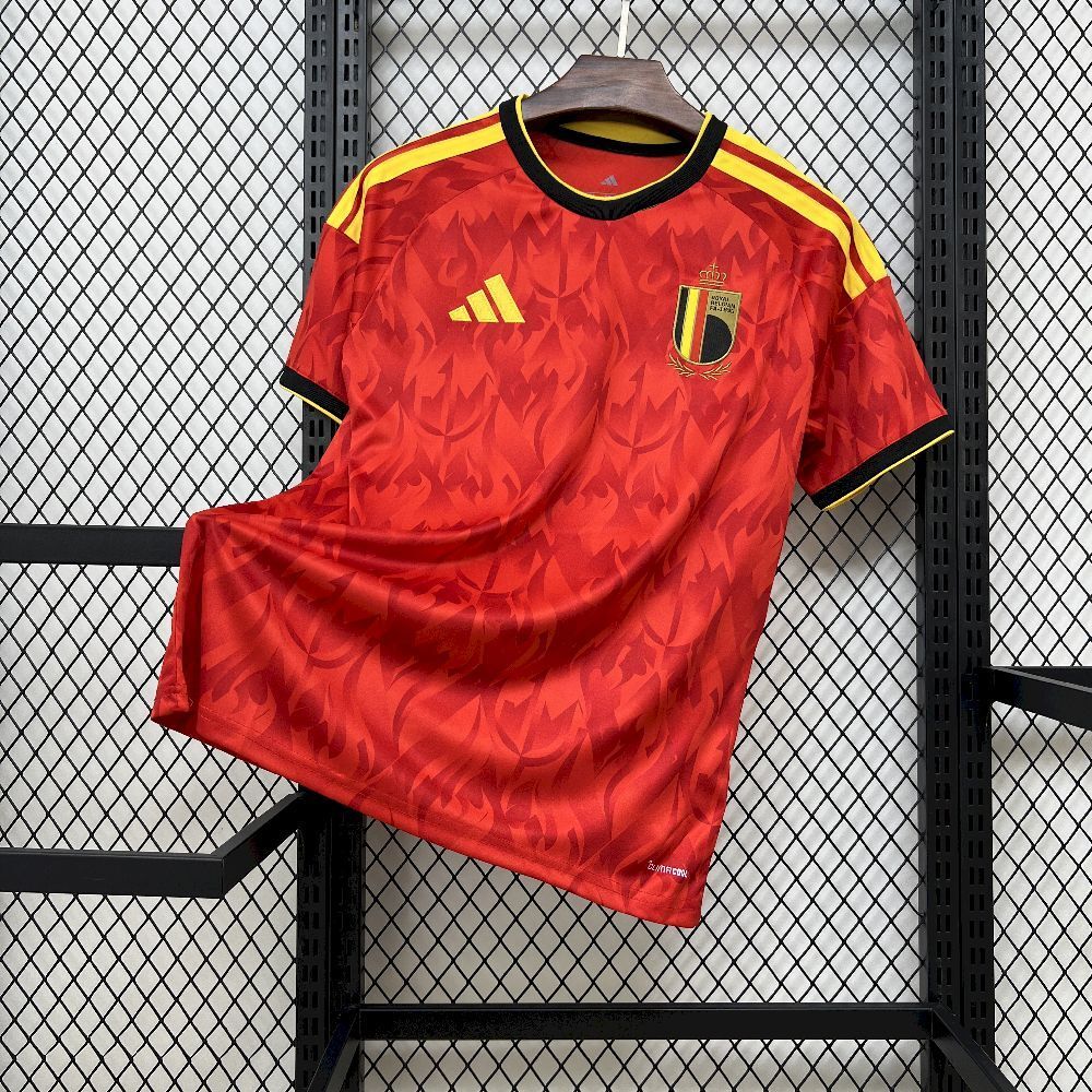 Belgium Soccer Jersey Home Custom Shirt 2026 World Cup Edition in Red