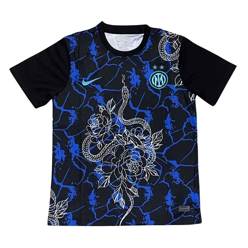 Inter Milan Soccer Jersey Snake Special Edition Custom Shirt 2025/26 in Blue