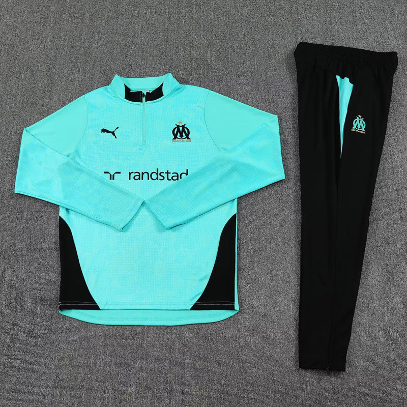 Marseille Training Kit (Sweatshirt+Pants) Green 2025/26