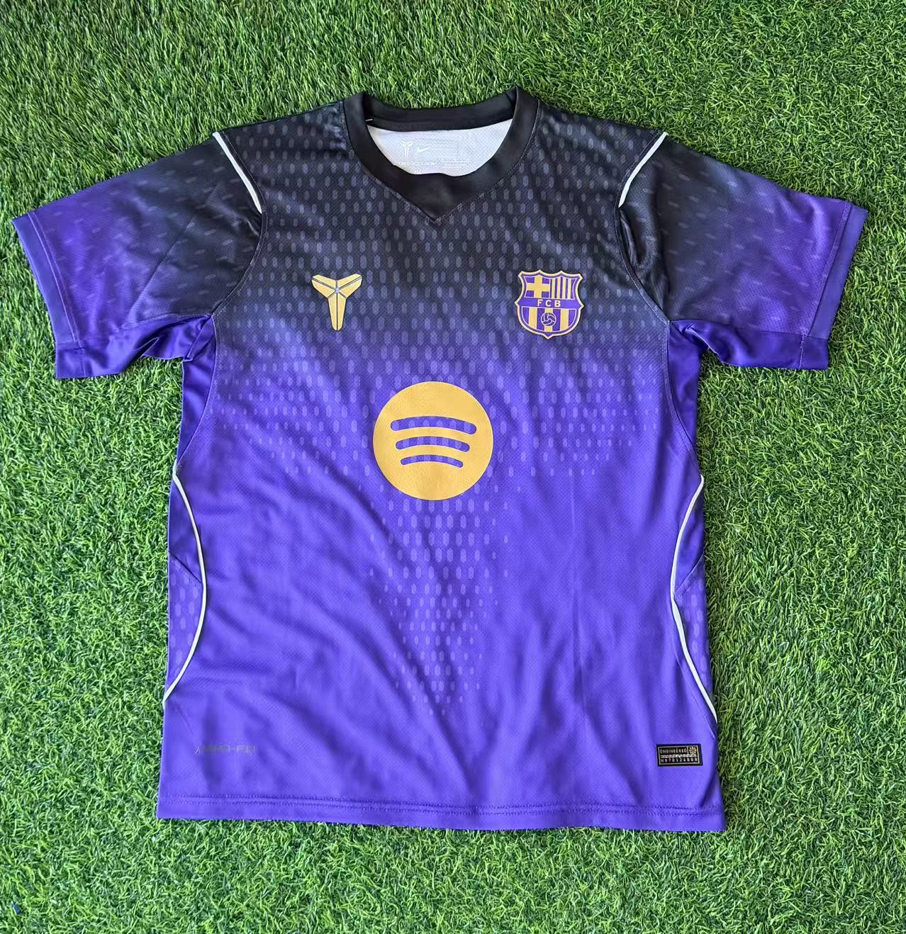 Barcelona Away Soccer Jersey Custom Shirt 2026/27 in Purple