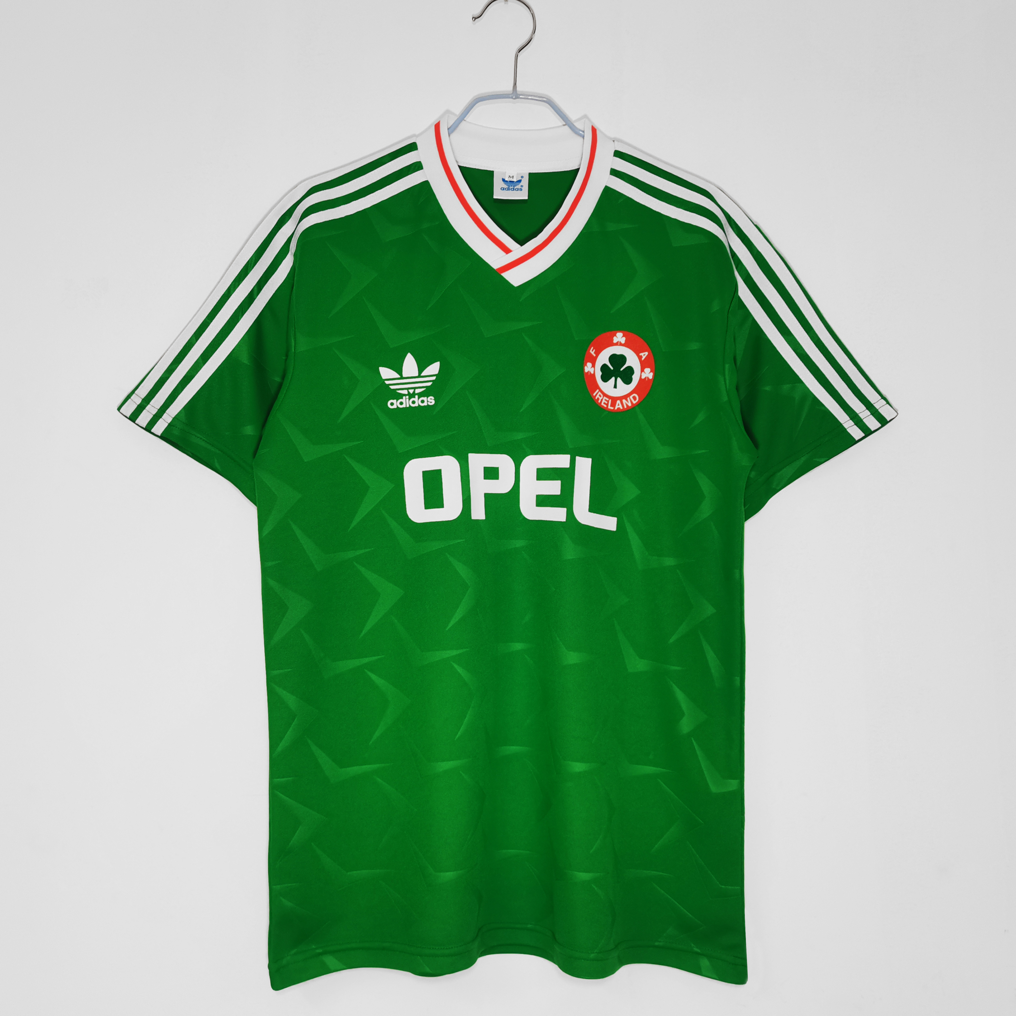 Ireland Retro Soccer Jersey Home Custom Shirt 1990 in Green