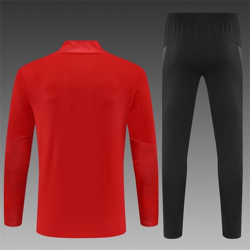 AC Milan Training Kit (Sweatshirt+Pants) Red 2025/26