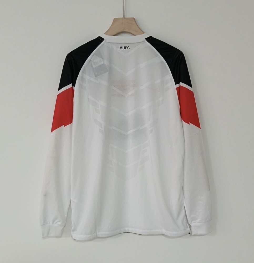 Manchester United Retro Third Away Long Sleeve Football Jersey Shirt 2010/11 - Champions League Final