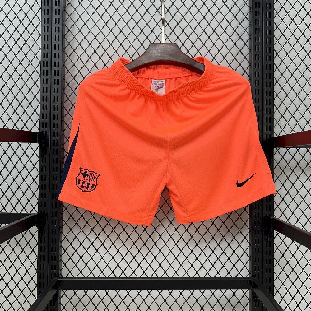 Barcelona Football Jersey Third Away Custom Shorts 2025/26 in Model Year: 2025-2026 Country and League: Spain-La Liga