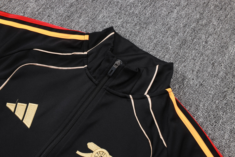 Arsenal Training Kit (Jacket+Pants) Black 2025/26