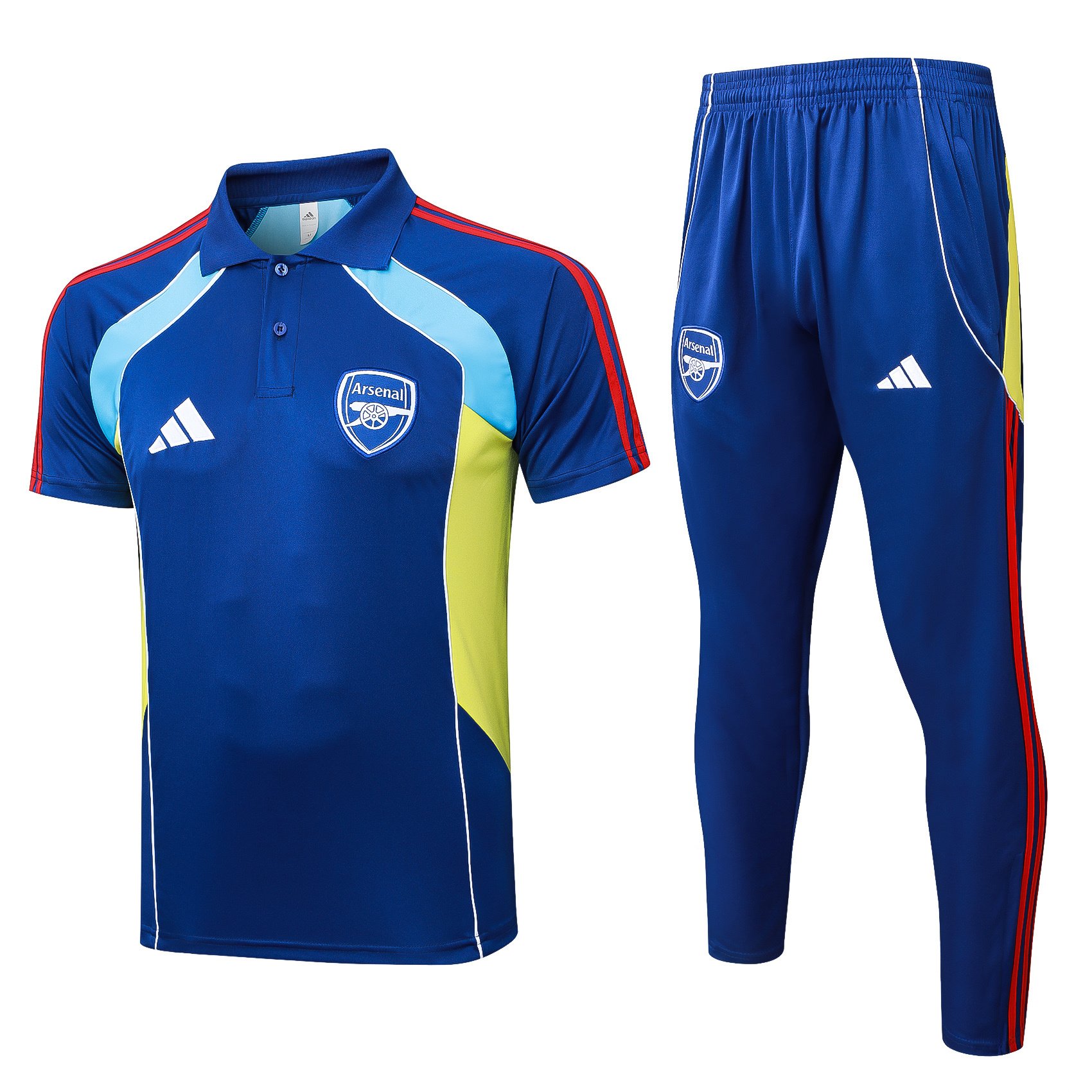 Arsenal Training Kit (Polo+Pants) Blue 2025/26 in Model Year: 2025-2026 Country and League: England-Premier
