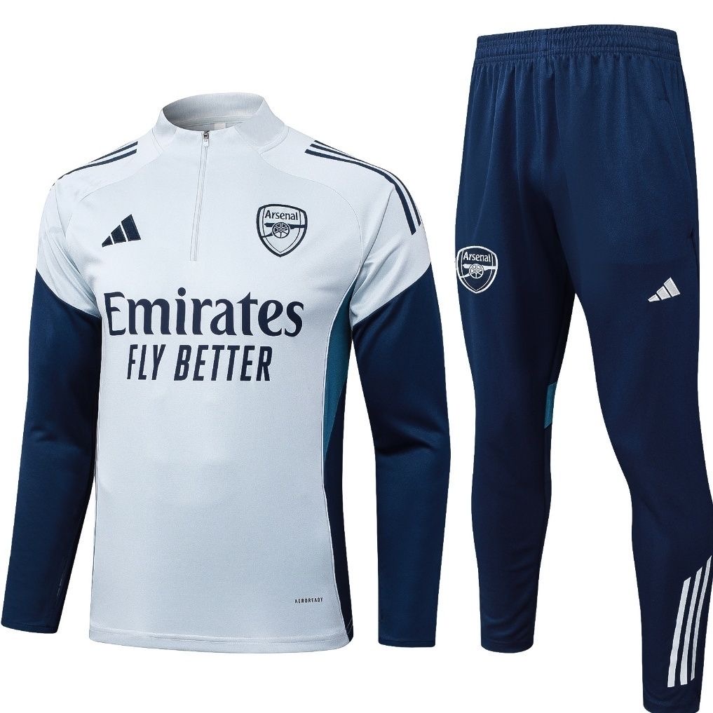 Arsenal Training Kit Sweatshirt & Pants Set 2025/26 in Model Year: 2025-2026 Country and League: England-Premier